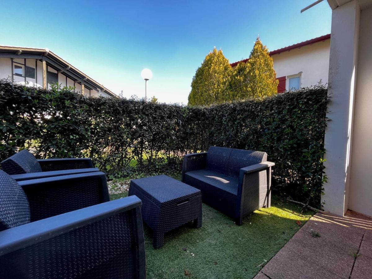 Bel Appartement T3 Avec Jardin, Piscine Et Parking, Proche Plage A Hendaye - Fr-1-239-739 Exterior foto